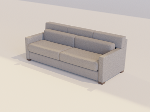 Vesper king sleeper sofa 3D 模型