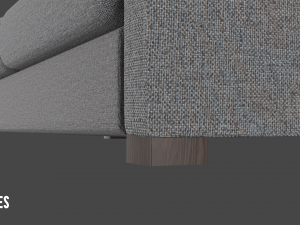 Vesper king sleeper sofa 3D Модель