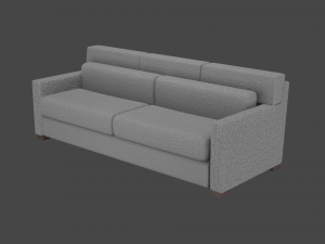 Vesper king sleeper sofa 3D Модель