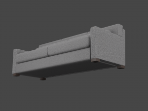 Vesper king sleeper sofa 3D Модель
