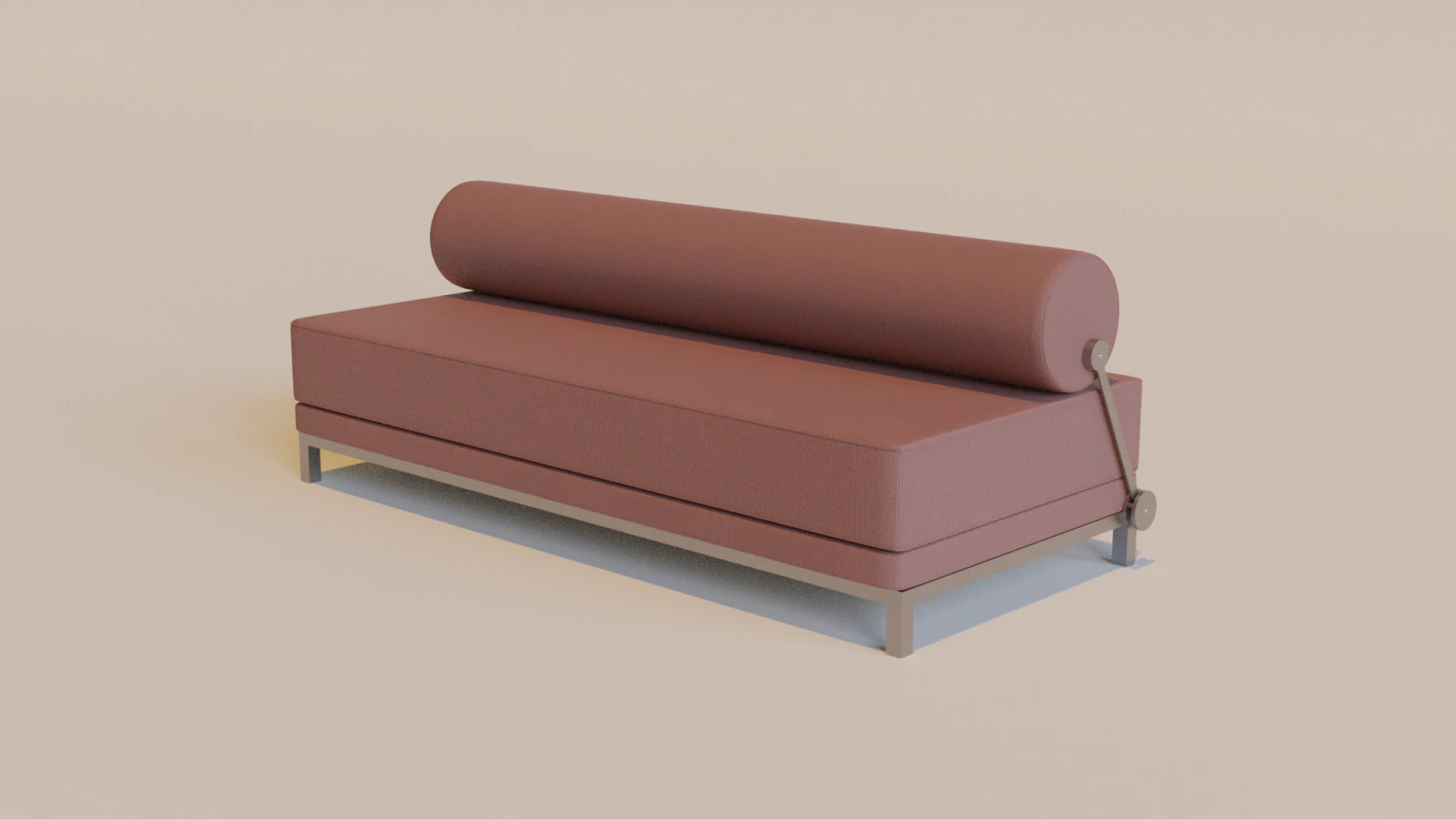 Twilight sleeper sofa 3D Model .c4d .max .obj .3ds .fbx .stl .blend 