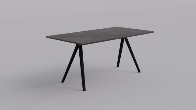 Baguette table 3D 모델 .c4d .max .obj .3ds .fbx .stl .blend 