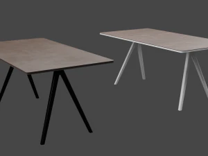 Baguette table 3D Model