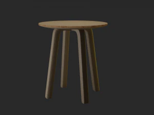 Bella side table 3D Model