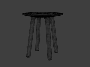 Bella side table 3D Model
