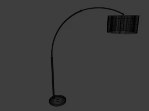 Big dipper arc floor lamp 3D Model