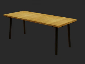 Tavolo da pranzo ramo Modello 3D