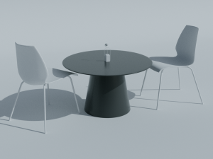 Circula Dining Table 3D 模型