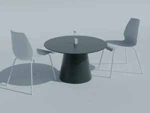 Circula Dining Table 3D Model