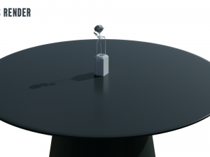 Circula Dining Table 3D-Modell