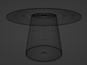 Circula Dining Table 3D-Modell