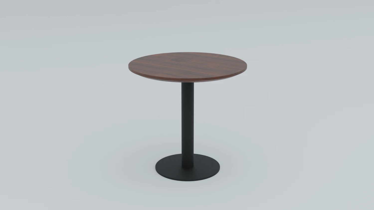 Easy Cafe Table 3D Model .c4d .max .obj .3ds .fbx .stl .blend 