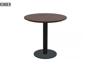 Easy Cafe Table 3D Model