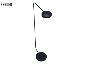 Ypperlig Floor Lamp 3D Model
