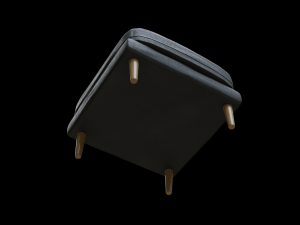 Burrow Nomad Ottoman Model 3D