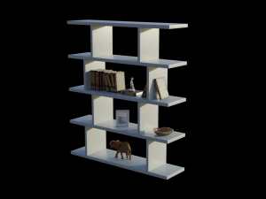 3 14 Bookcase 3D 模型