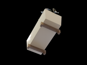 Bittergurka Plant Pot Modèle 3D