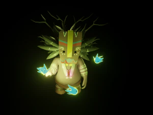 Avoneco Shaman 3D Model