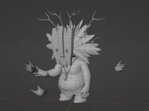 Avoneco Shaman 3D Model
