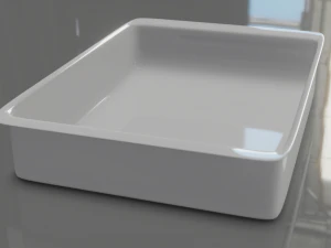 Oven Dish Large 3D Model