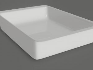 Oven Dish Large Model 3D