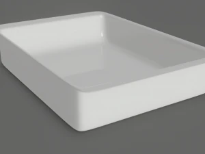 Oven Dish Large 3D Model