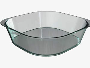 Baking Dishes Set 01 Model 3D