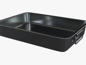 Baking Dishes Set 01 3D Model
