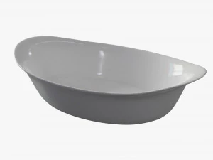 Baking Dishes Set 01 3D Model