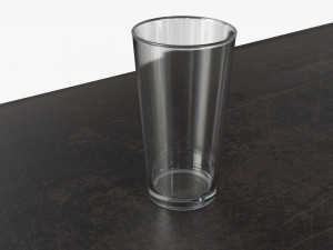 American Pint Glass Modelo 3D