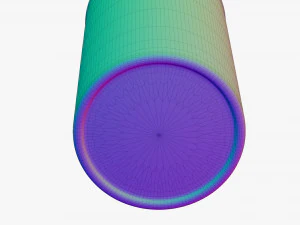 American Pint Glass 3D Model
