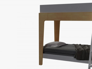 Perch Bunk Bed Model 3D