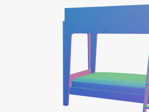 Perch Bunk Bed 3D Model