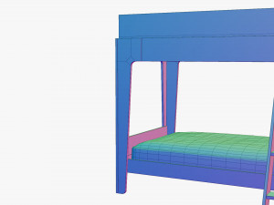 Perch Bunk Bed Model 3D