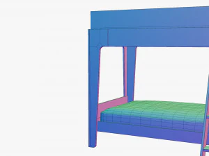 Perch Bunk Bed 3D Model