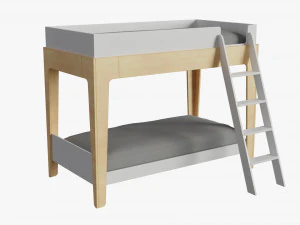Perch Bunk Bed 3D Model