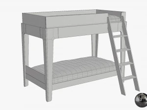 Perch Bunk Bed 3D Model