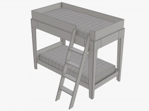 Perch Bunk Bed Model 3D