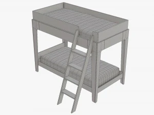 Perch Bunk Bed 3D Model
