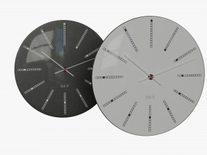 Bankers Wall Clock 3D 模型