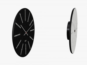 Bankers Wall Clock 3D 模型