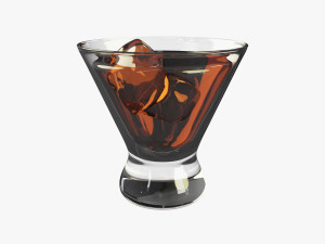 Cosmopolitan Glass 3D Model