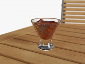 Cosmopolitan Glass 3D Model