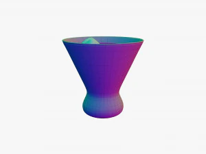 Cosmopolitan Glass 3D Model