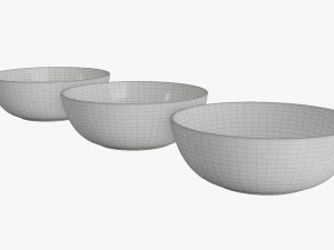 Dessert Bowl 3D Model