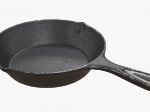 Cast Iron Skillet 3D 模型