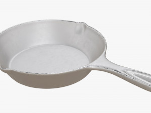 Cast Iron Skillet 3D-Modell