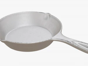 Cast Iron Skillet 3D Model