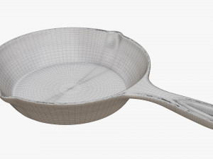 Cast Iron Skillet 3D-Modell