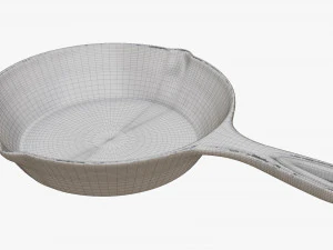 Cast Iron Skillet 3D Model